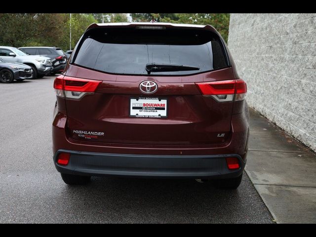 2018 Toyota Highlander LE Plus