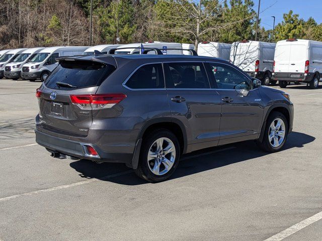 2018 Toyota Highlander Hybrid Limited