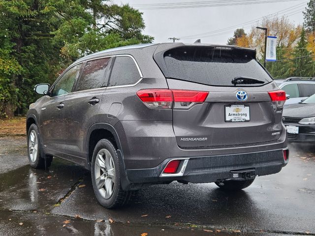 2018 Toyota Highlander Hybrid Limited