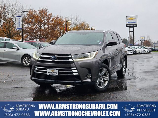 2018 Toyota Highlander Hybrid Limited