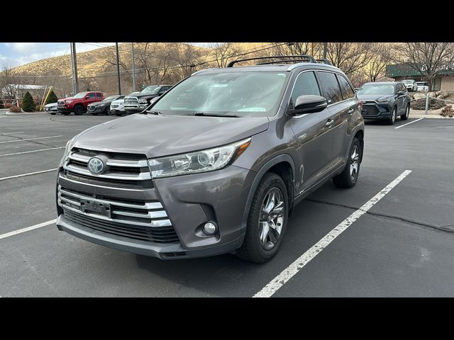 2018 Toyota Highlander Hybrid Limited Platinum