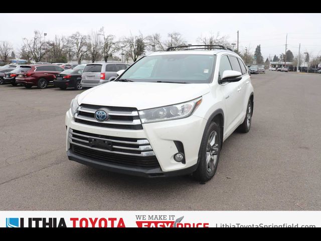 2018 Toyota Highlander Hybrid Limited Platinum