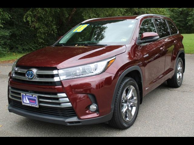 2018 Toyota Highlander Hybrid Limited Platinum