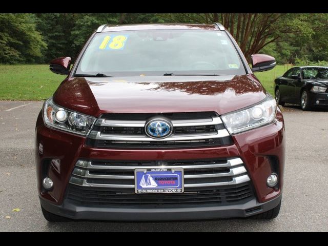 2018 Toyota Highlander Hybrid Limited Platinum