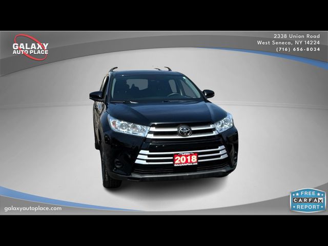 2018 Toyota Highlander LE