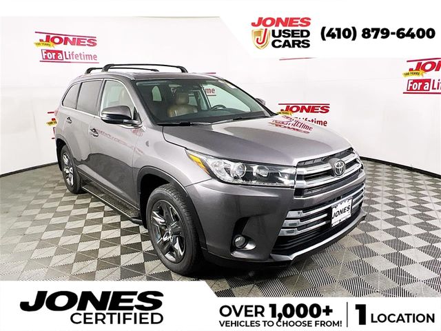 2018 Toyota Highlander Limited Platinum