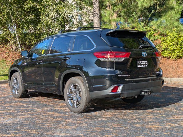 2018 Toyota Highlander Hybrid Limited Platinum