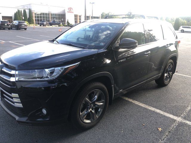 2018 Toyota Highlander Hybrid Limited Platinum