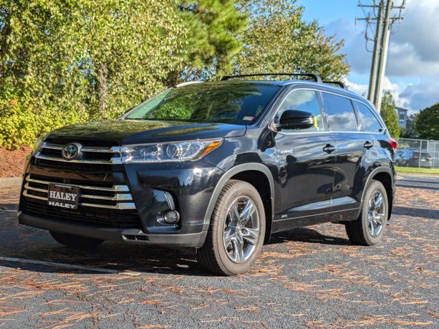 2018 Toyota Highlander Hybrid Limited Platinum