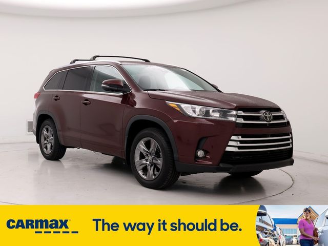 2018 Toyota Highlander Limited Platinum