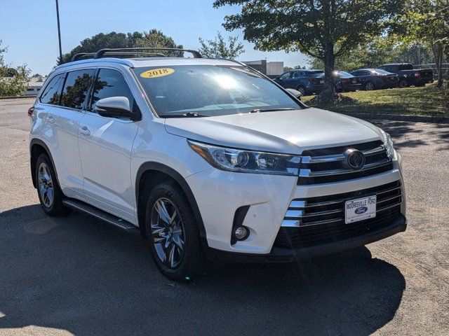 2018 Toyota Highlander Limited Platinum