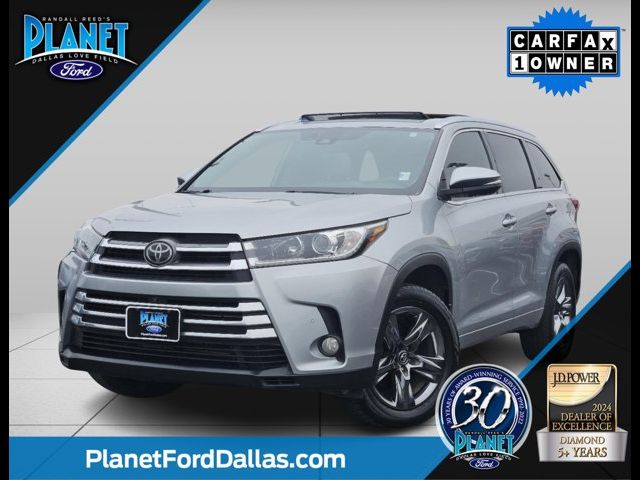 2018 Toyota Highlander Limited Platinum