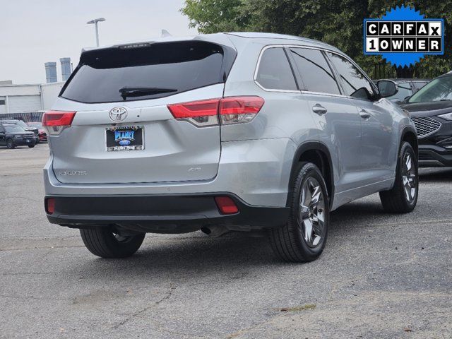 2018 Toyota Highlander Limited Platinum