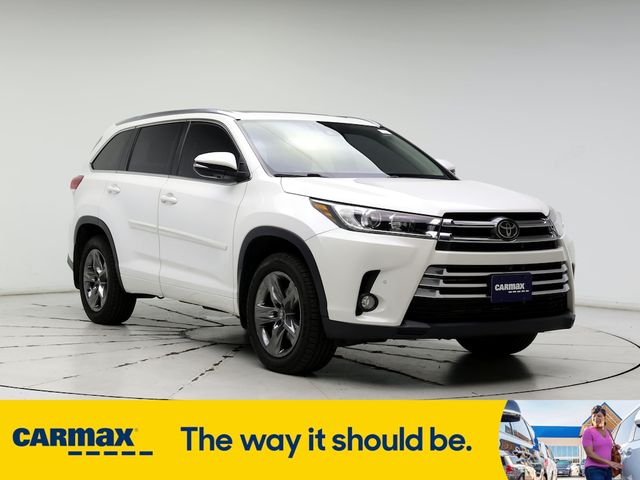 2018 Toyota Highlander Limited Platinum