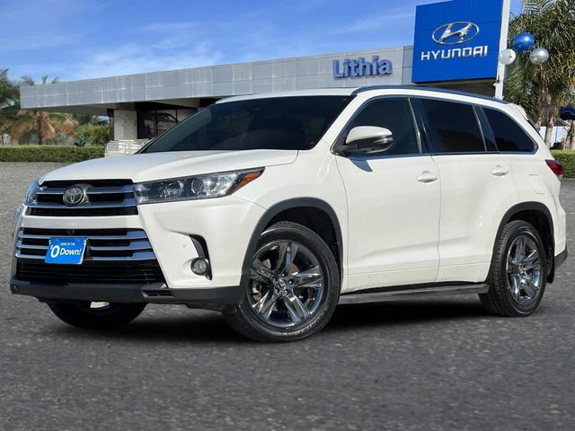 2018 Toyota Highlander Limited Platinum