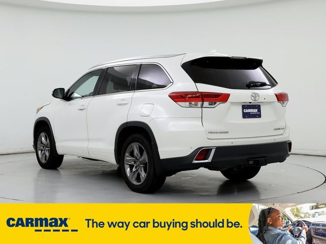 2018 Toyota Highlander Limited Platinum