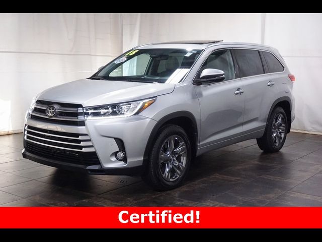 2018 Toyota Highlander Limited Platinum