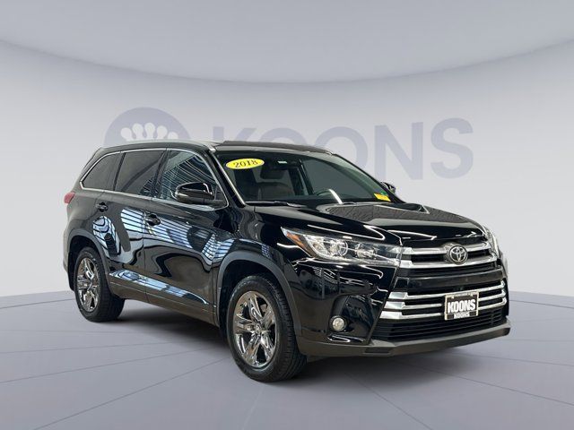 2018 Toyota Highlander Limited Platinum