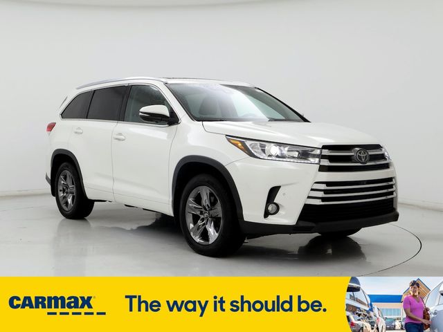 2018 Toyota Highlander Limited Platinum