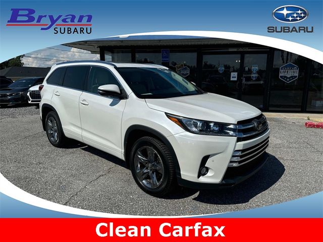 2018 Toyota Highlander Limited Platinum