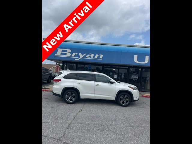 2018 Toyota Highlander Limited Platinum