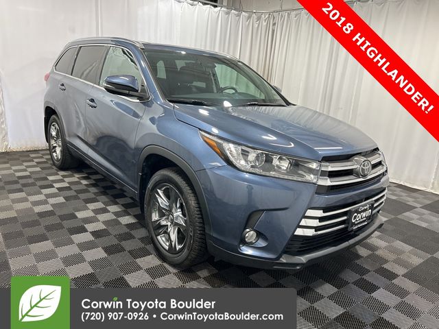 2018 Toyota Highlander Limited Platinum