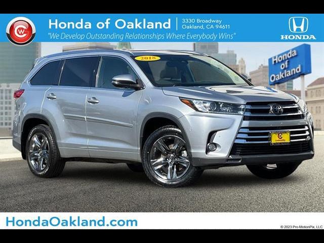 2018 Toyota Highlander Limited Platinum