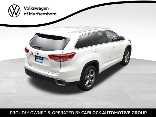 2018 Toyota Highlander Limited Platinum