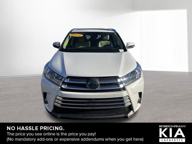 2018 Toyota Highlander Hybrid Limited Platinum