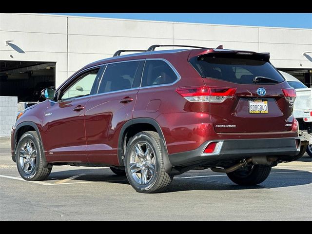 2018 Toyota Highlander Hybrid Limited Platinum