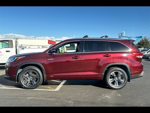 2018 Toyota Highlander Hybrid Limited Platinum