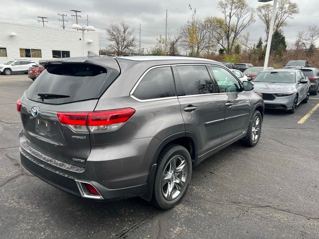 2018 Toyota Highlander Hybrid Limited Platinum