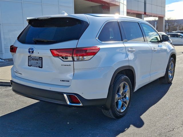 2018 Toyota Highlander Hybrid Limited