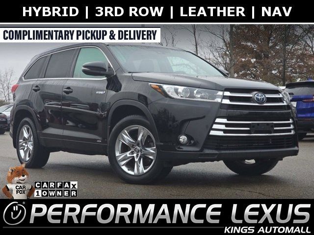 2018 Toyota Highlander Hybrid Limited Platinum