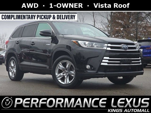 2018 Toyota Highlander Hybrid Limited Platinum