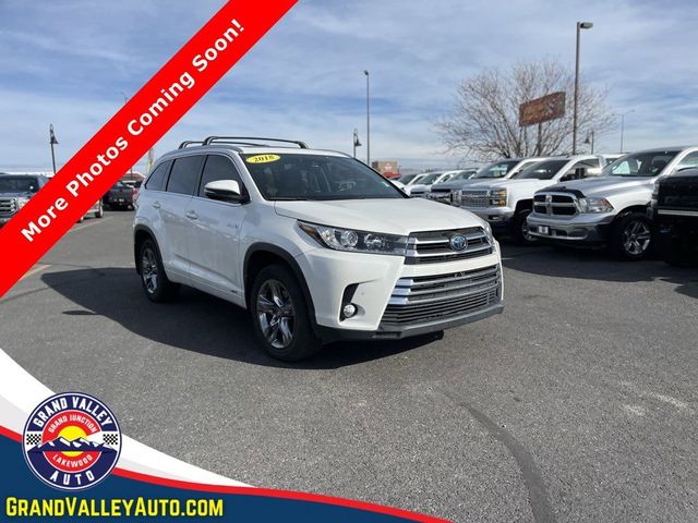 2018 Toyota Highlander Hybrid Limited Platinum