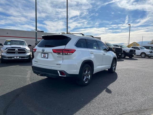 2018 Toyota Highlander Hybrid Limited Platinum