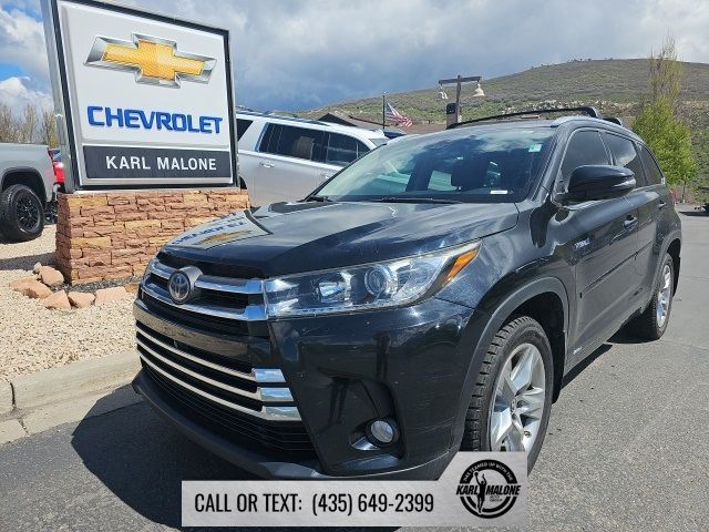 2018 Toyota Highlander Hybrid Limited Platinum