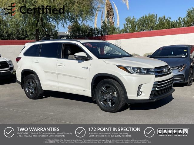 2018 Toyota Highlander Hybrid Limited Platinum