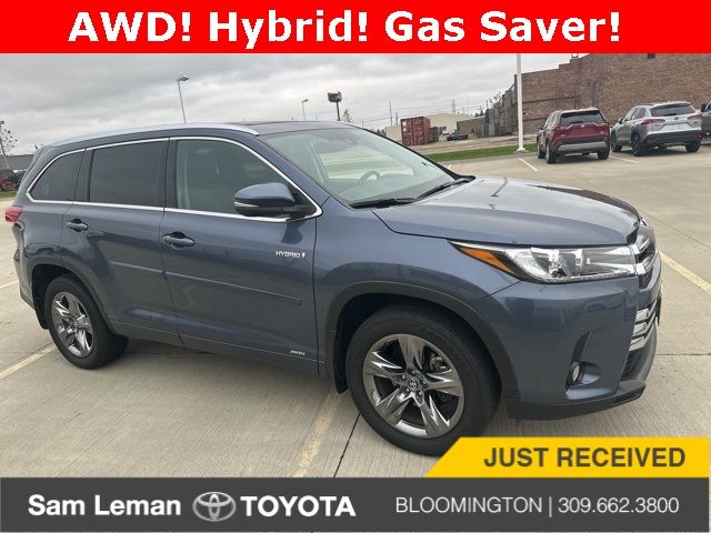 2018 Toyota Highlander Hybrid Limited Platinum