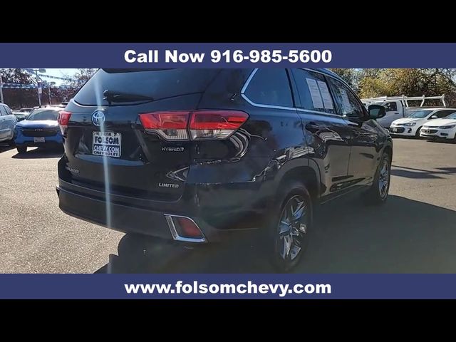 2018 Toyota Highlander Hybrid Limited Platinum