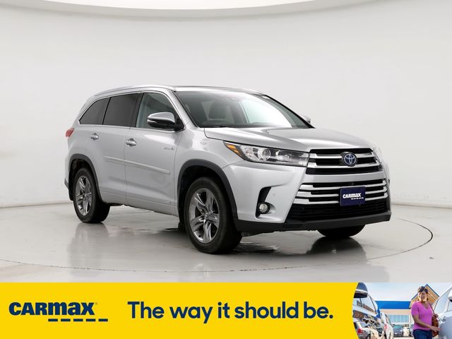 2018 Toyota Highlander Hybrid Limited Platinum