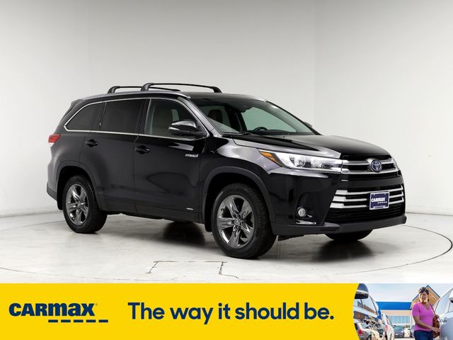 2018 Toyota Highlander Hybrid Limited Platinum