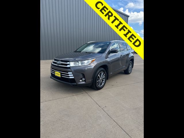 2018 Toyota Highlander Hybrid XLE