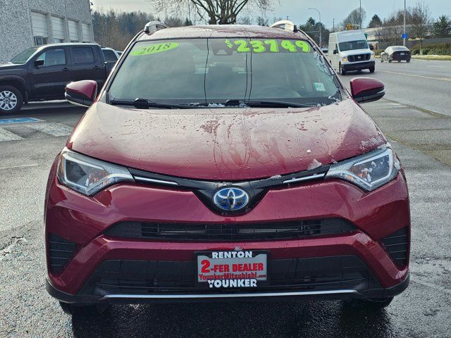 2018 Toyota RAV4 Hybrid LE