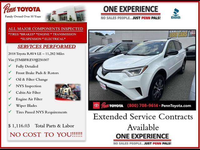 2018 Toyota RAV4 LE