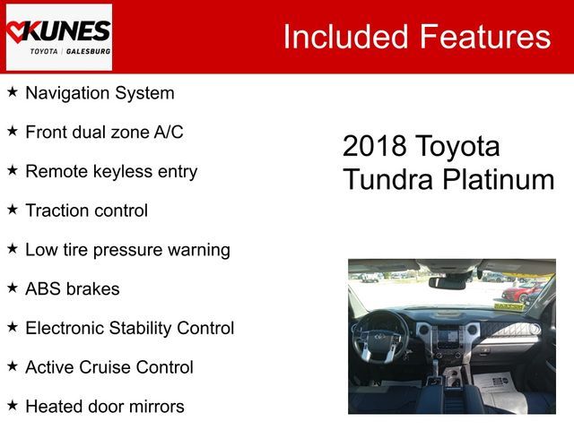 2018 Toyota Tundra Platinum