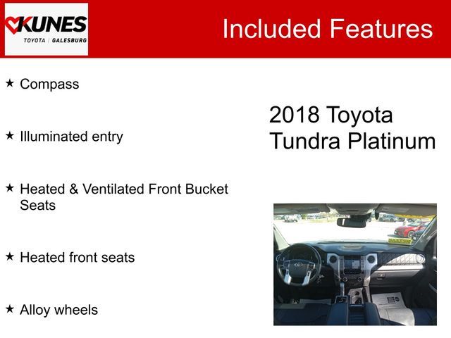 2018 Toyota Tundra Platinum