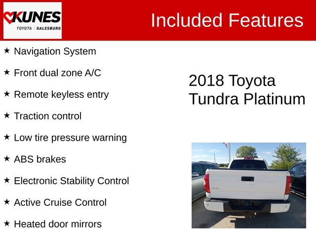 2018 Toyota Tundra Platinum