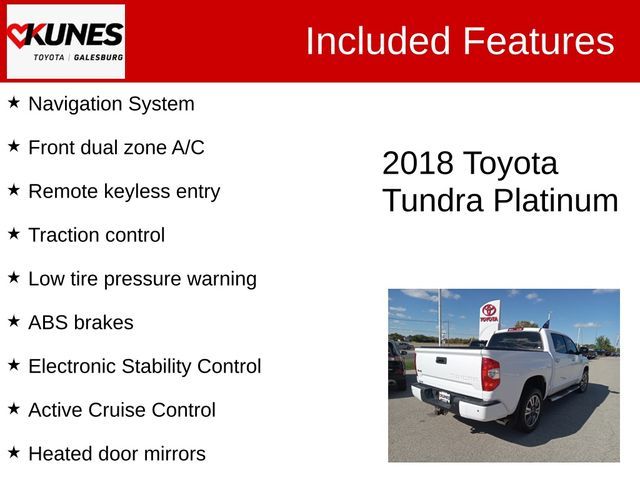 2018 Toyota Tundra Platinum